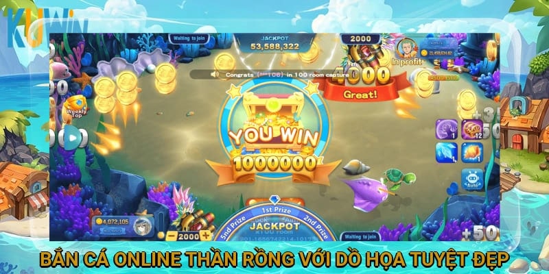 Bắn cá online Thần Rồng với đồ họa tuyệt đẹp và lôi cuốn