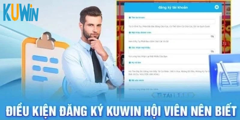 Điều kiện đăng ký Kuwin